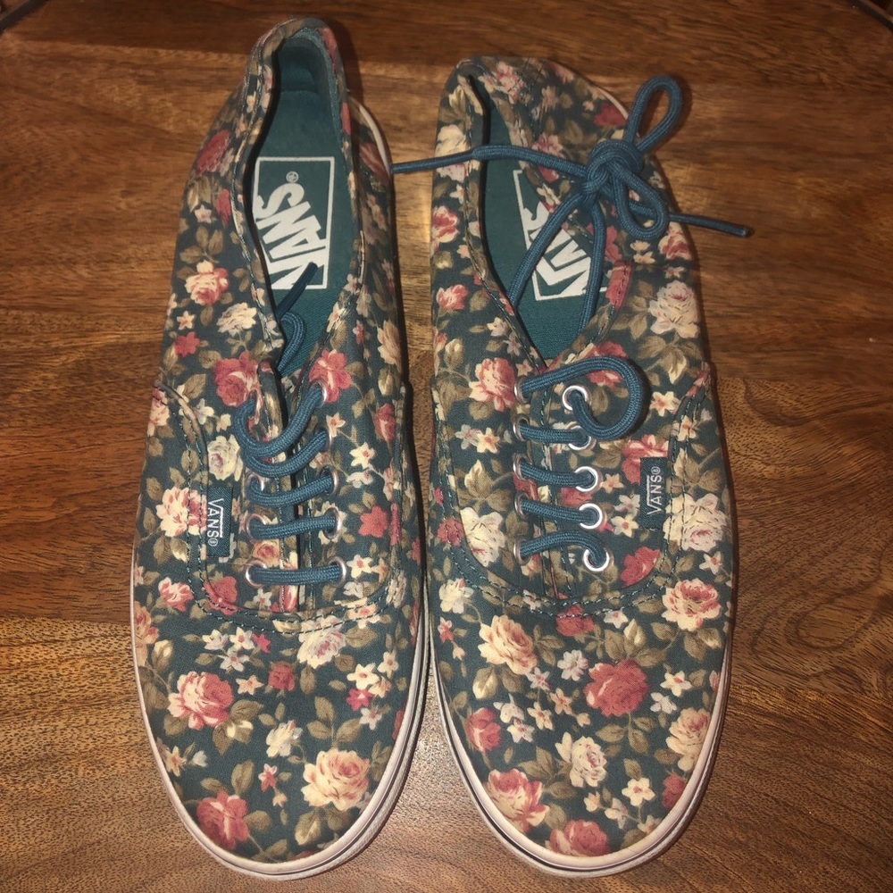 Floral Vans
